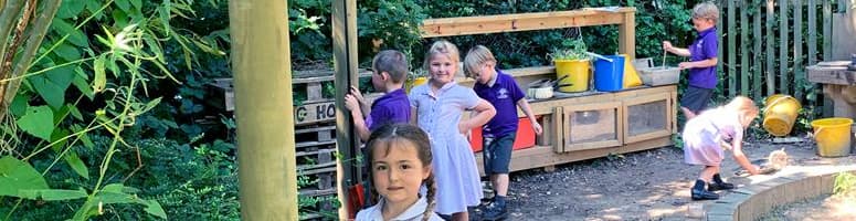 Explore Wickham Primary School's New EYFS Outdoor Area
